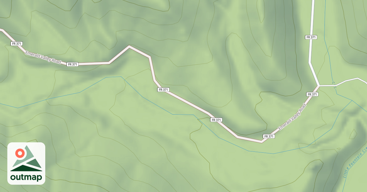 Map of EMERALD VALLEY