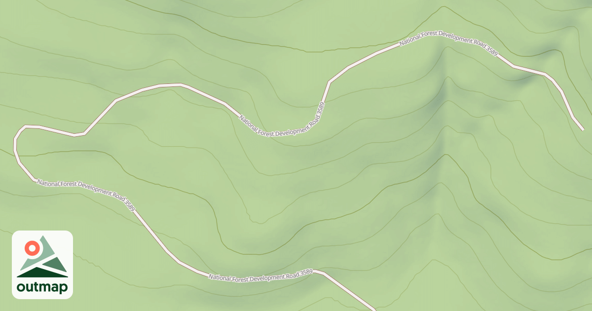 Map of DESEVE-BEAVER CREEK