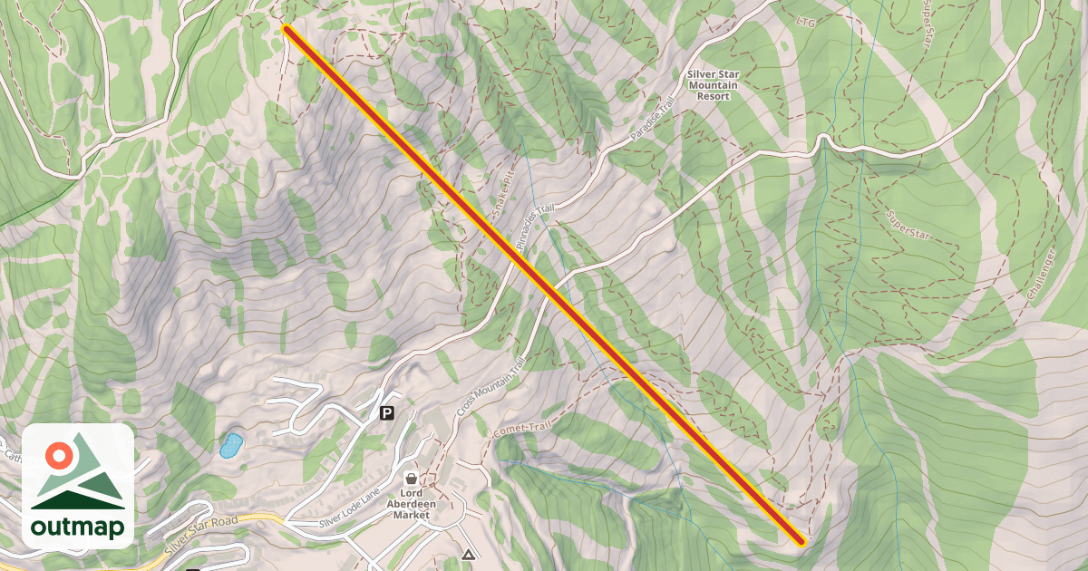 Map of Comet Express