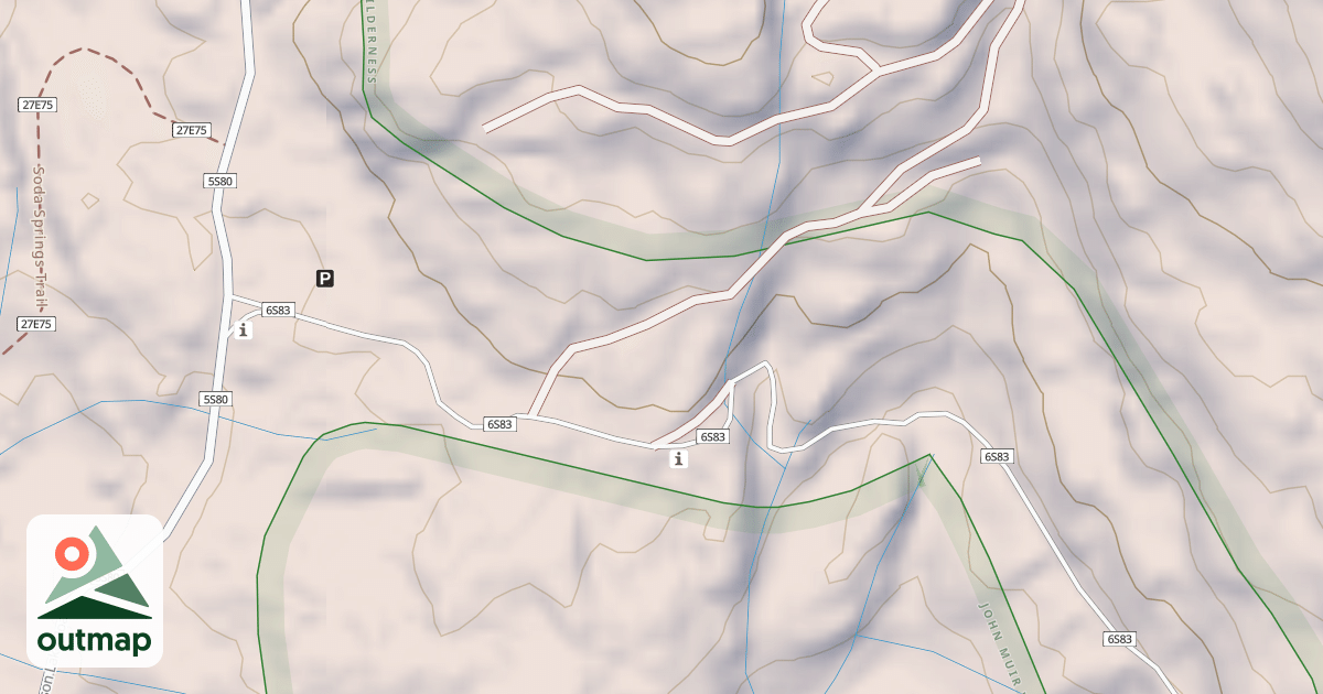 Map of Bear Diversion Ohv Route T4
