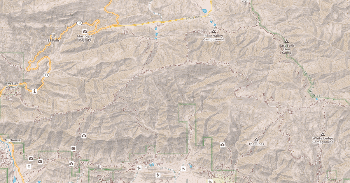 Map preview of NORDHOFF RD.