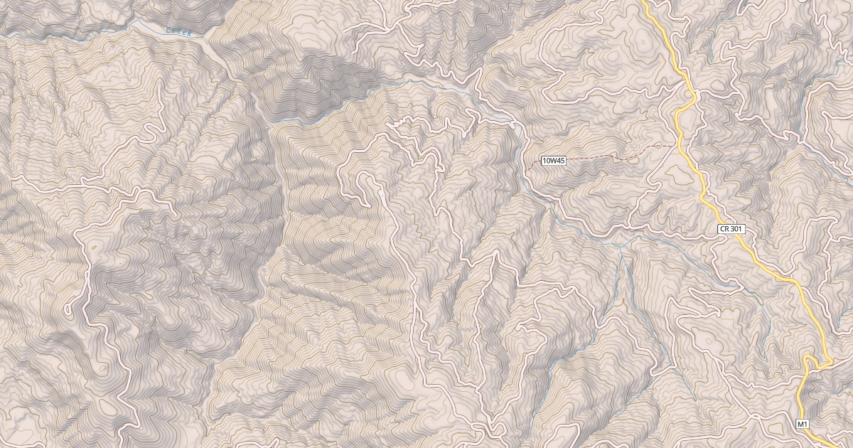 Map preview of STREETER RIDGE