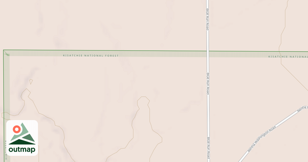 Map of USFS Motor Vehicle Use Map Roads {A5EEE6F1-5F65-4532-A214-3F55A801669D}