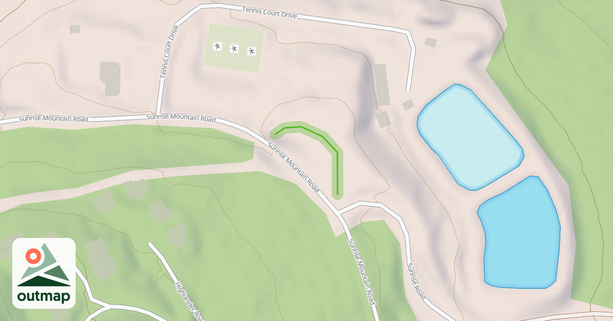 Map of Sunrise Trail