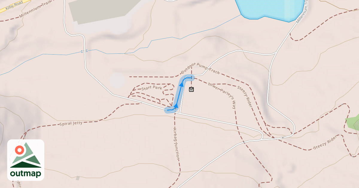 Map of Spiral Jetty