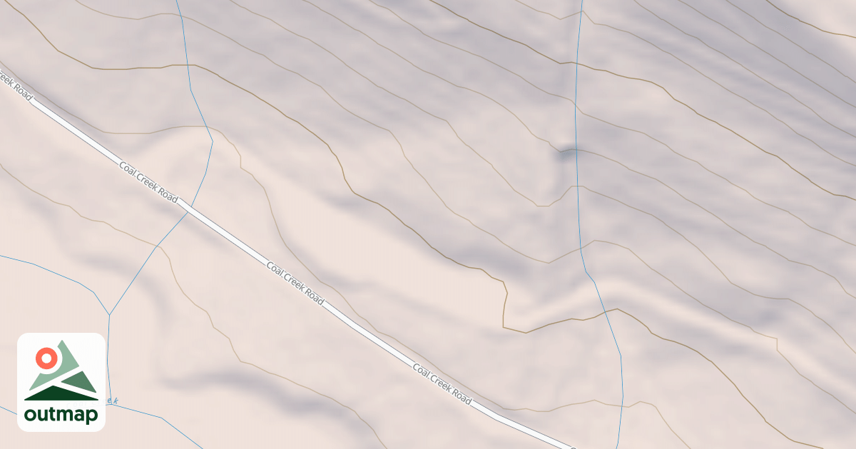 Map of COAL RIDGE
