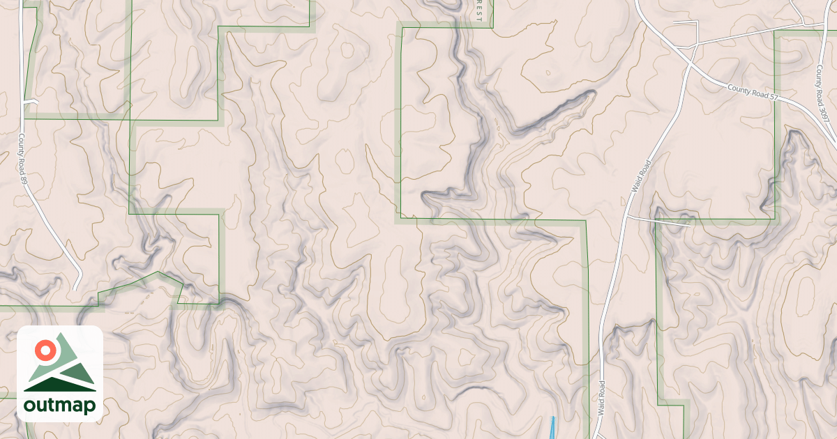 Map of NORTH CREEK