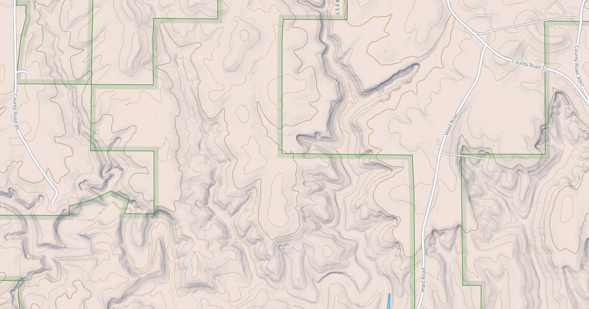 Map preview of NORTH CREEK