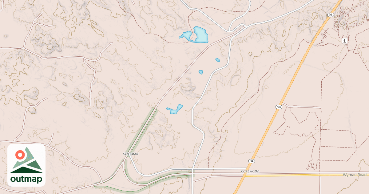 Map of Coalwood Grade Atv