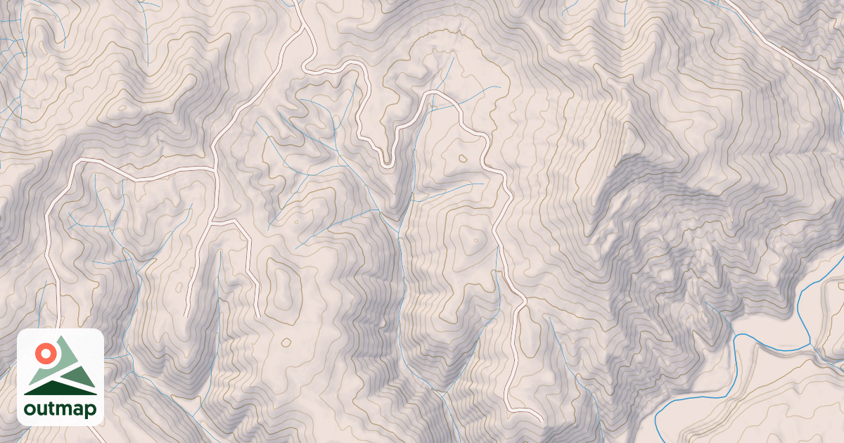 Map of BEAR BASIN A