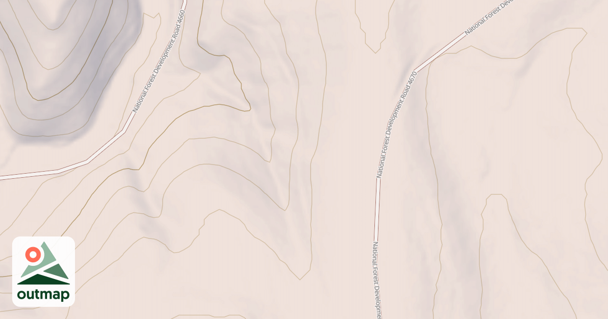 Map of USFS National Forest System Roads {105F6337-14BE-4294-B870-8AA7E9240BD5}
