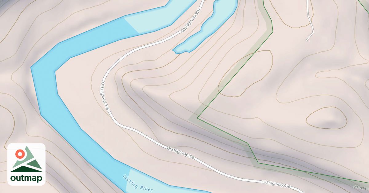Map of BLACKWATER QUARRY