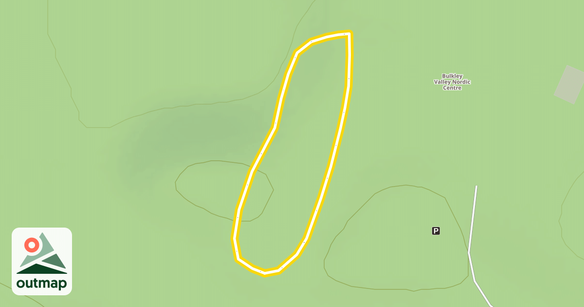 Map of Biathlon Loop
