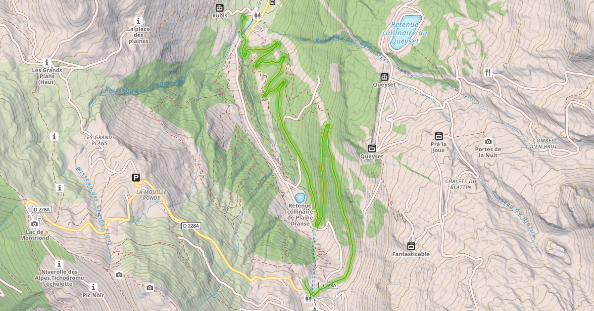 Map preview of La Belette