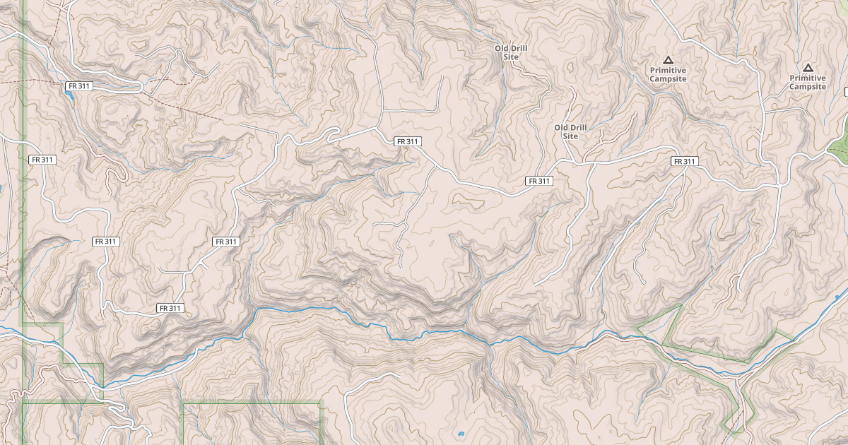 Map preview of CABRESTO MESA