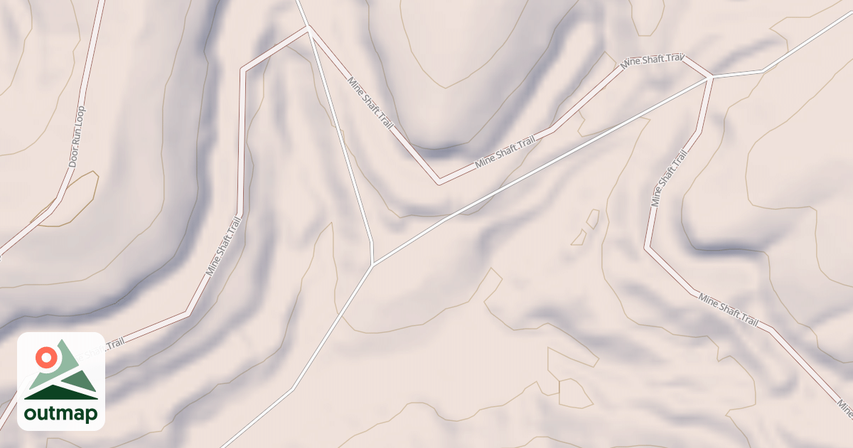 Map of ELM TRAILHEAD CONNECTOR