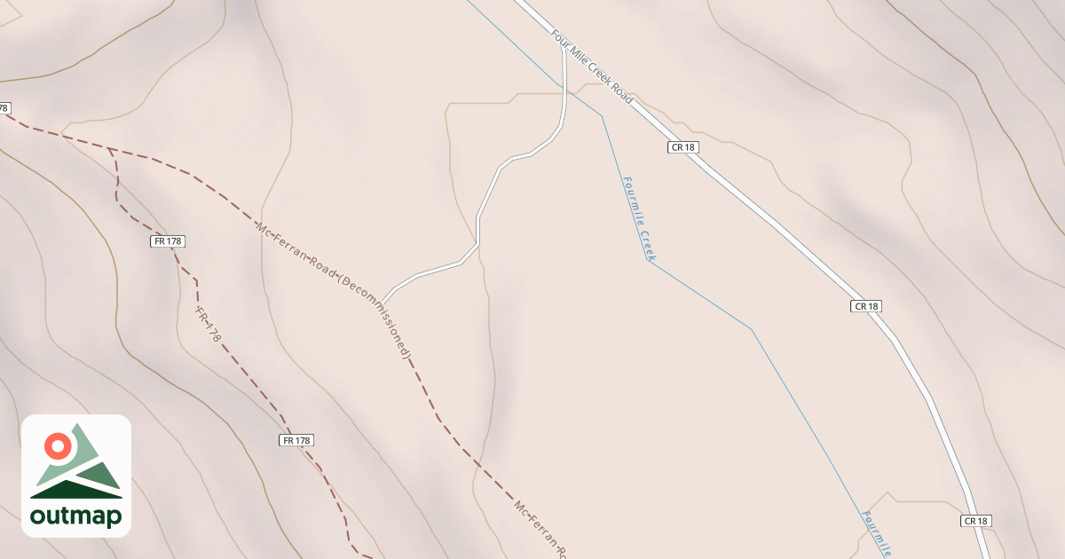 Map of Louie's Loop