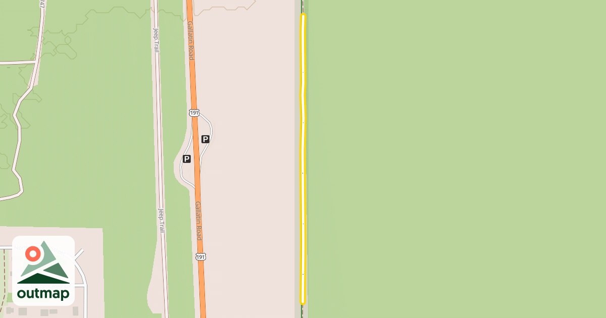 Map of Boundary B-F