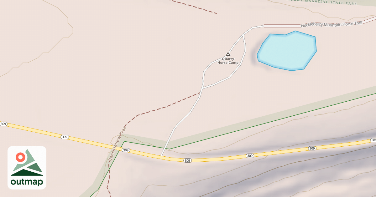 Map of STATE HORSE CAMP
