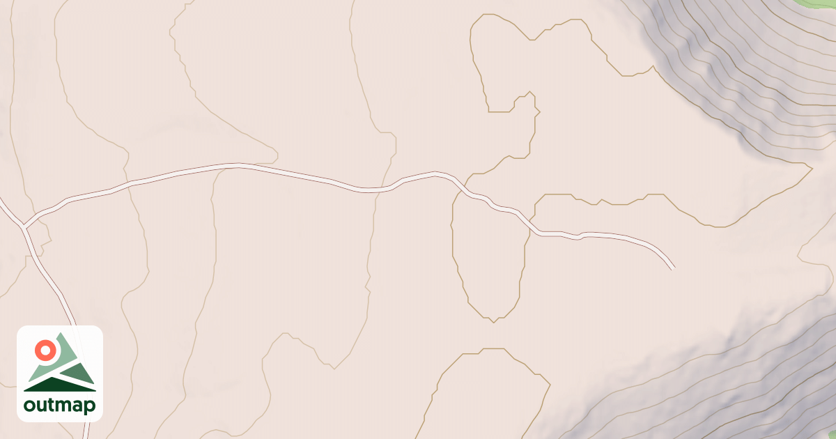Map of MUSTANG TRIAL ROAD SPUR D