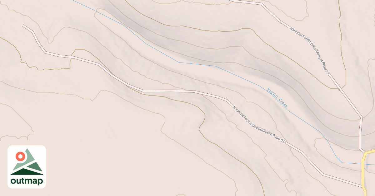Map of USFS National Forest System Roads {E0465323-DBAF-4686-919D-73B78B8FA1A3}