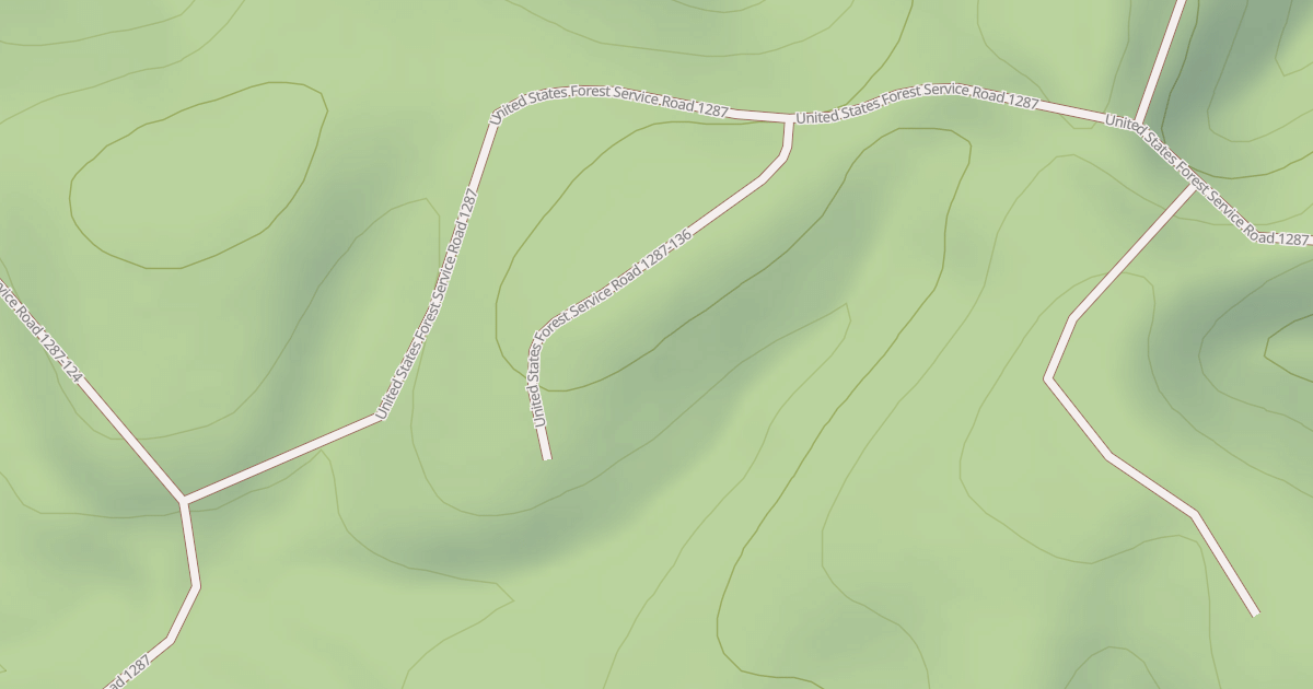 Map preview of USFS National Forest System Roads {CC7EE435-0176-4165-BD36-9CCBC9F47EDA}