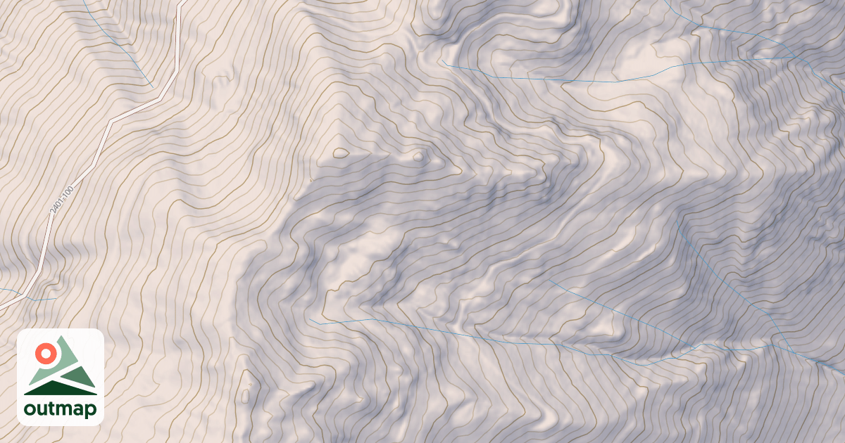 Map of USFS National Forest System Roads {7FAE5566-5C1C-4963-B6B9-9602C7C6A982}