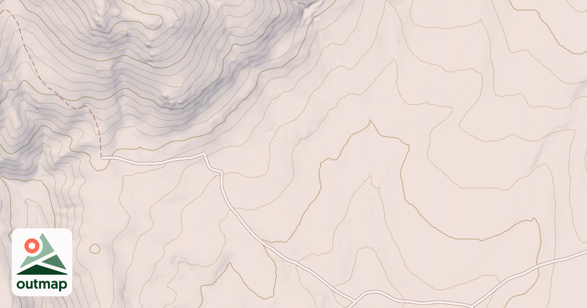 Map of BULL CAMP LOOP