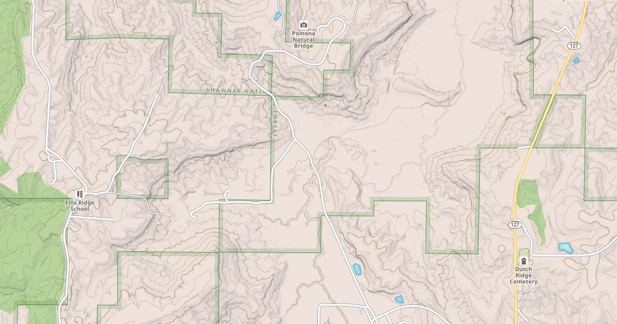 Map preview of NATURAL BRIDGE RD