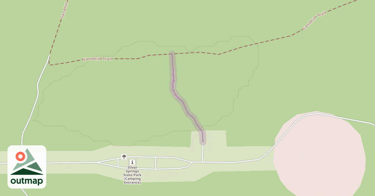 Map of Sandhill Trail