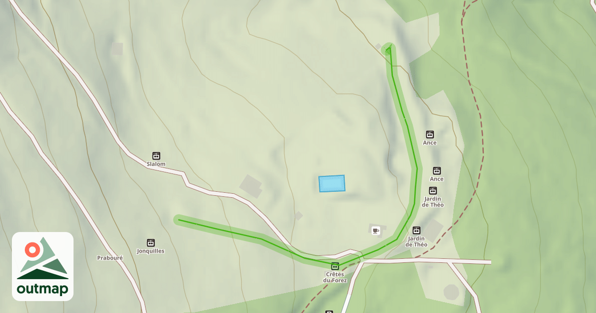 Map of L'Écureuil