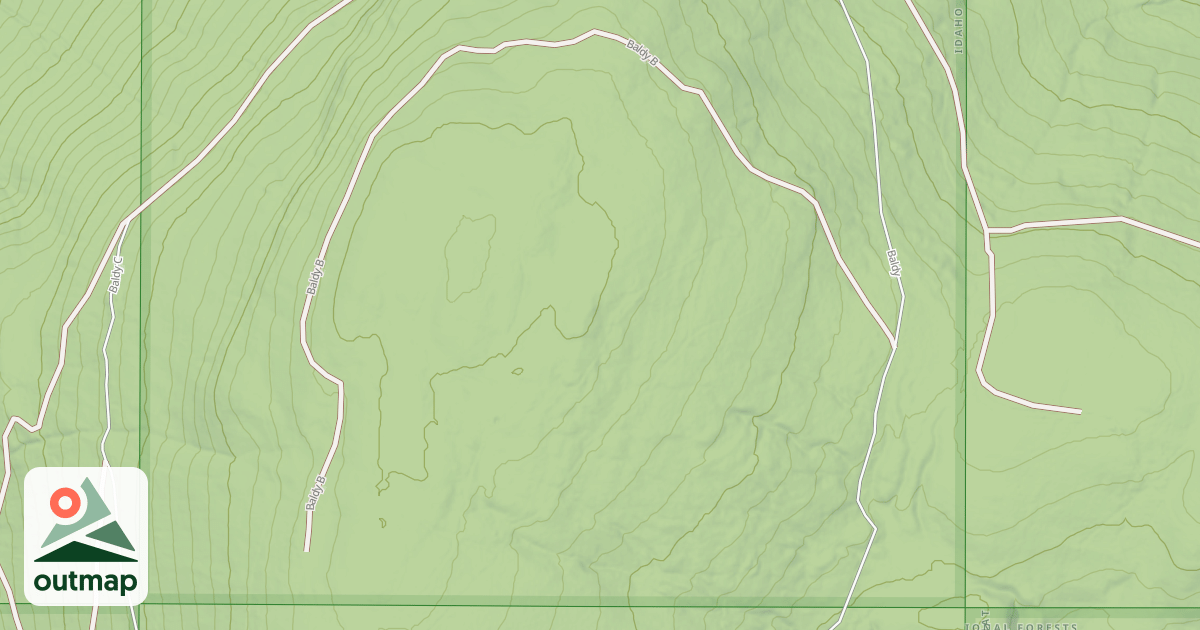 Map of BALDY B