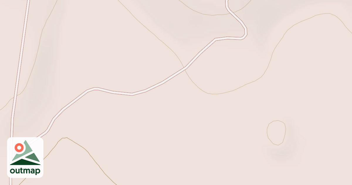 Map of ASPERIN BUTTE