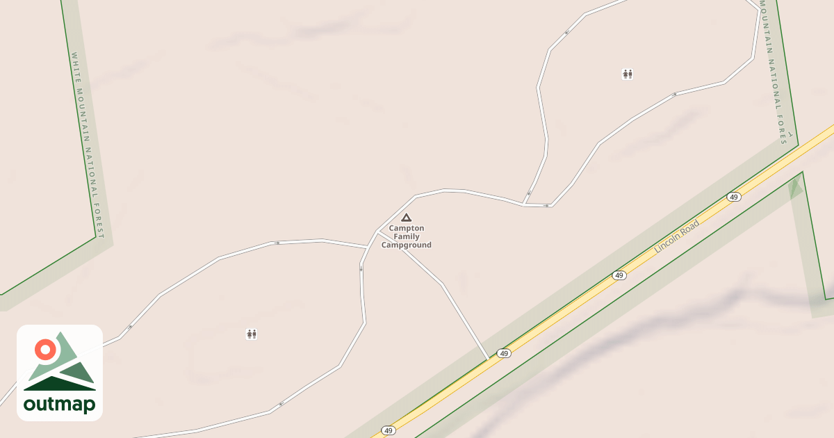 Map of CAMPTON CAMPGROUND