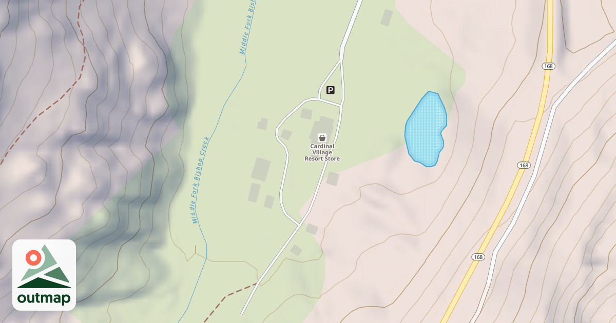 Map of BISHOP PK STATION ANNEX