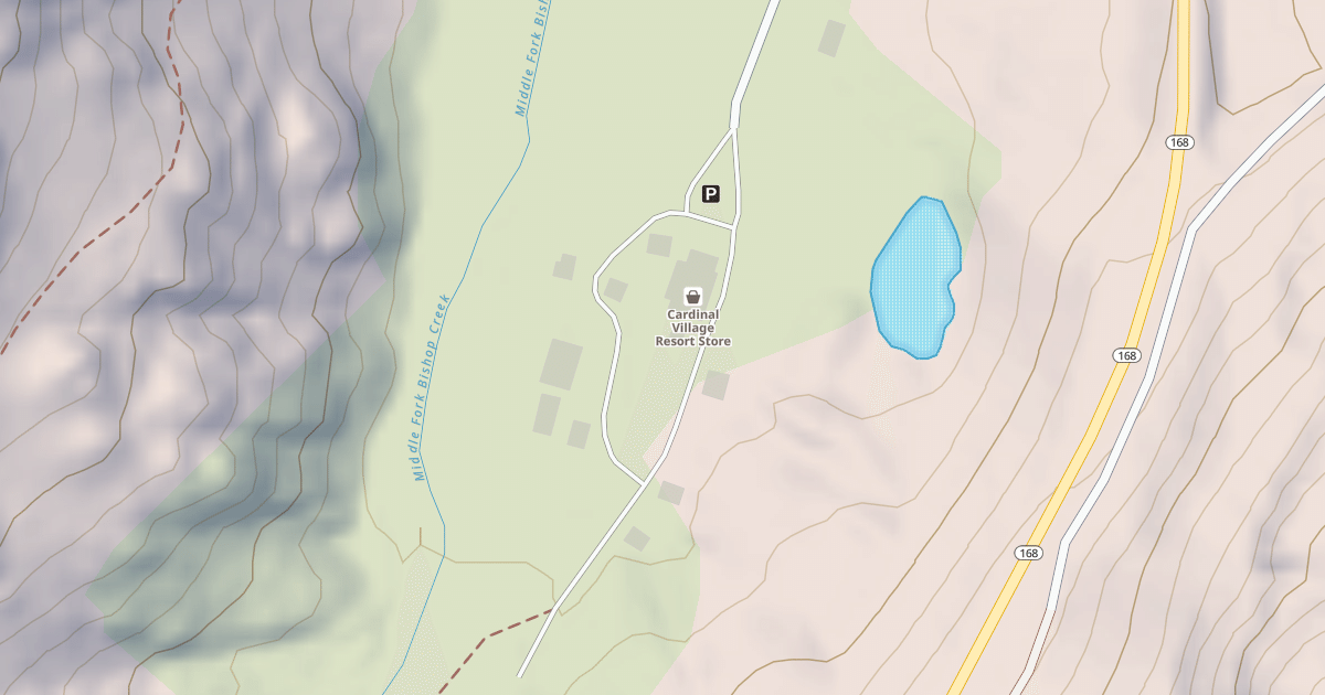 Map preview of BISHOP PK STATION ANNEX