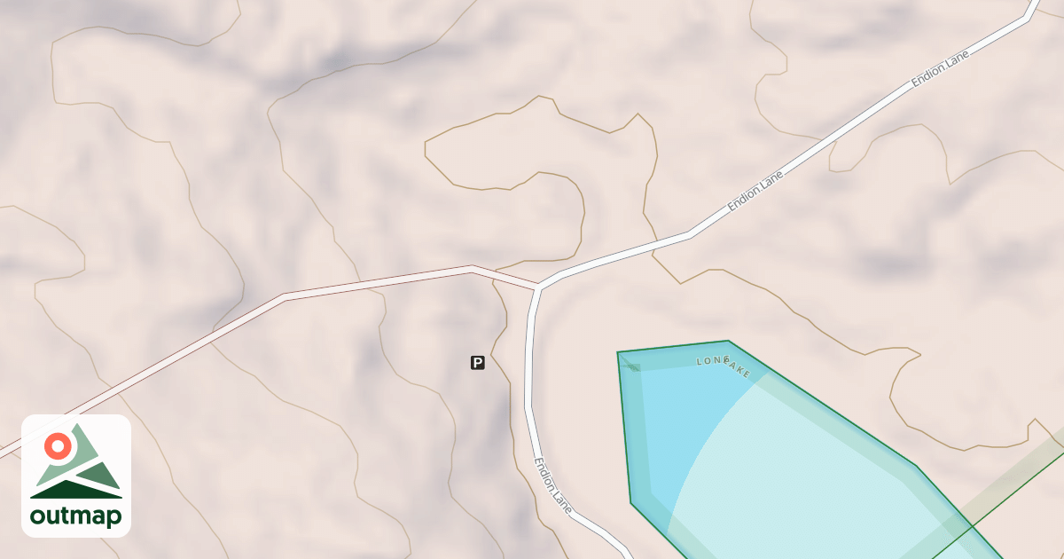 Map of Lake Eaton Trail