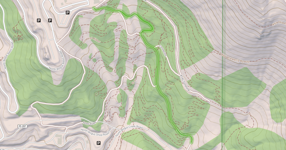 Map preview of Pioneer Trail