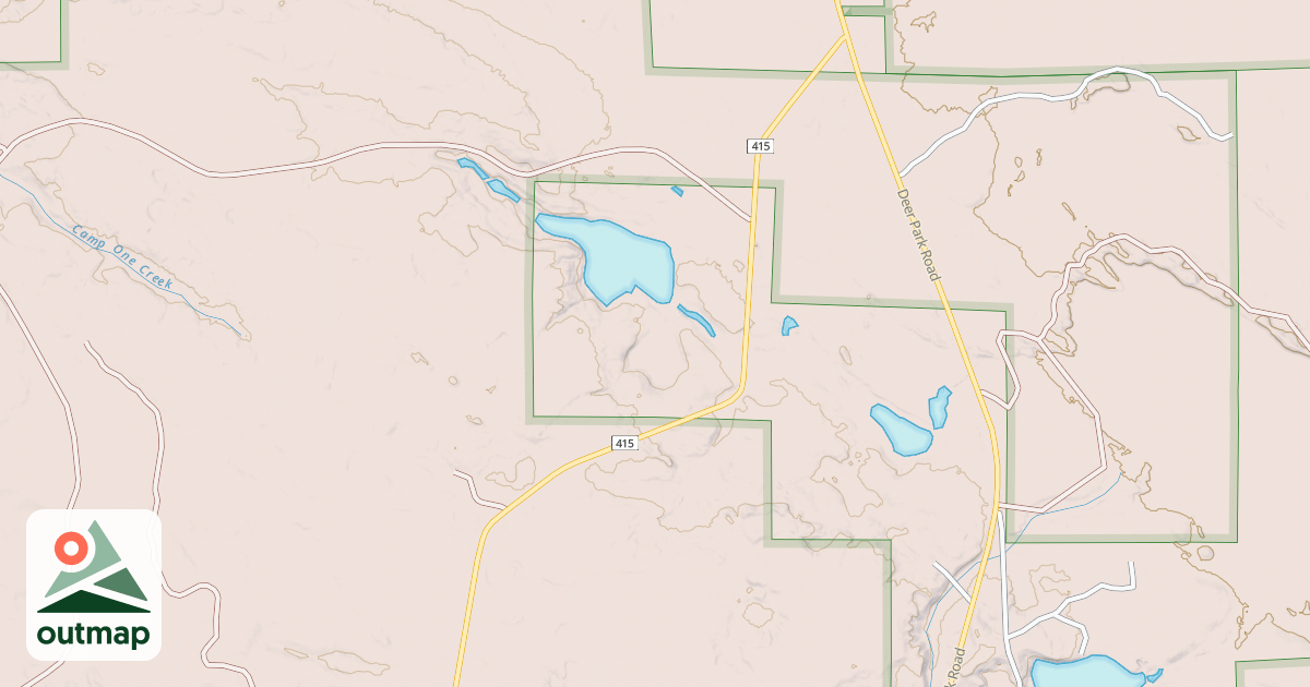 Map of Up498