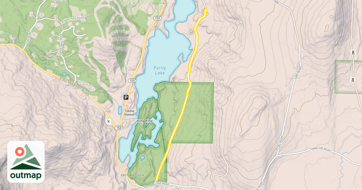 Map of Sunset Beach Road