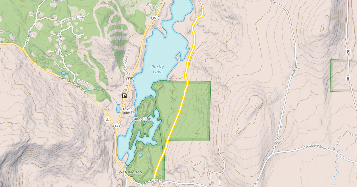 Map preview of Sunset Beach Road