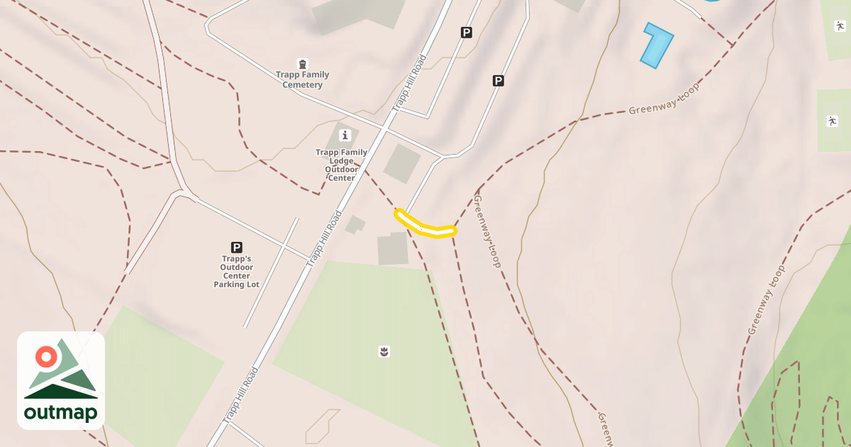 Map of Sleigh Road (Upper)