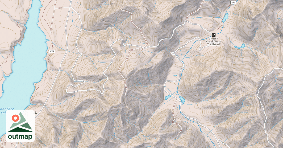 Map of UPPER SATSOP TH