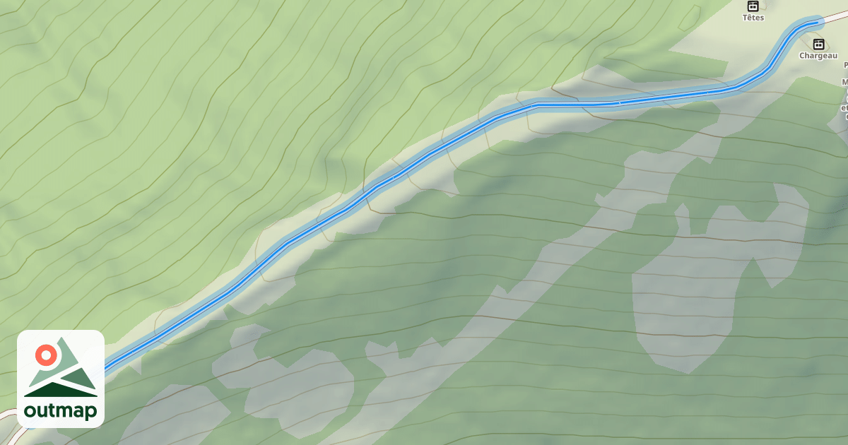 Map of Chargeau