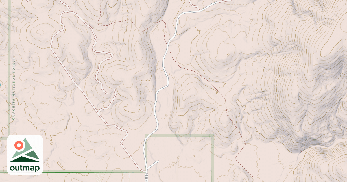 Map of NORTH FRAZIER CREEK
