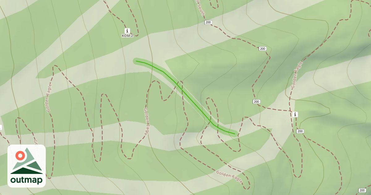 Map of Fred's Run Ramp