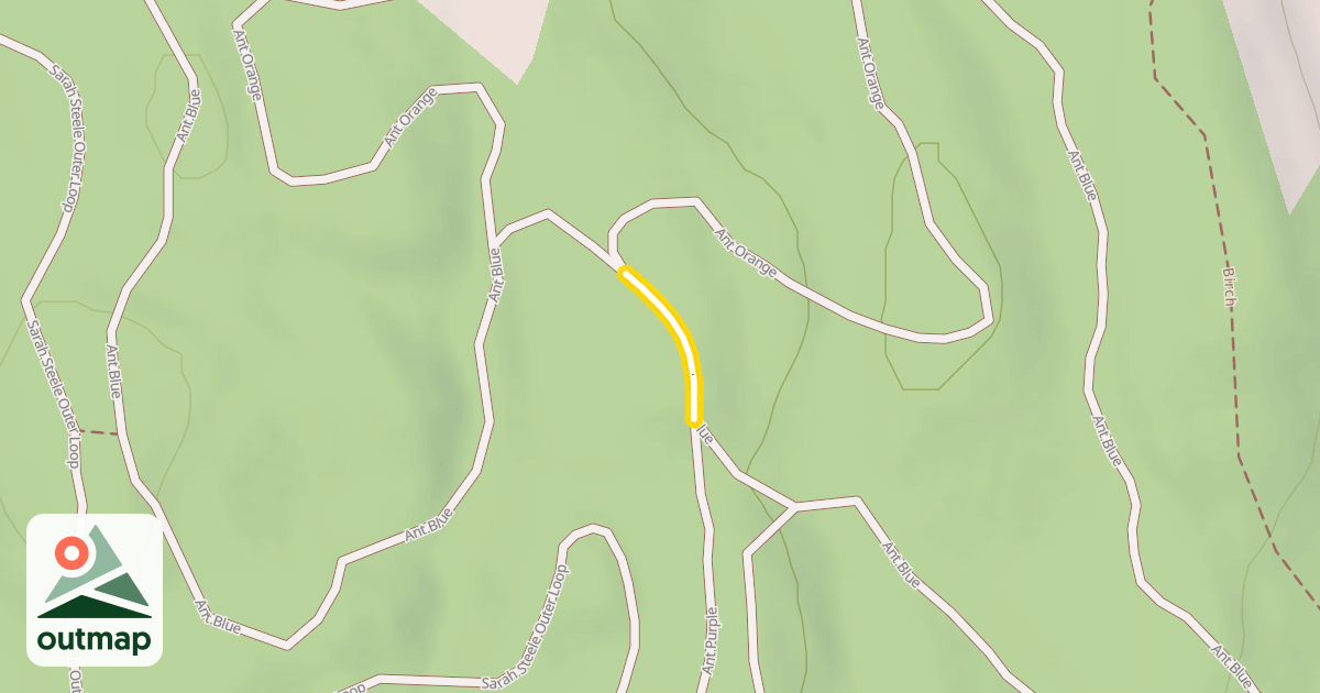 Map of Ant Blue