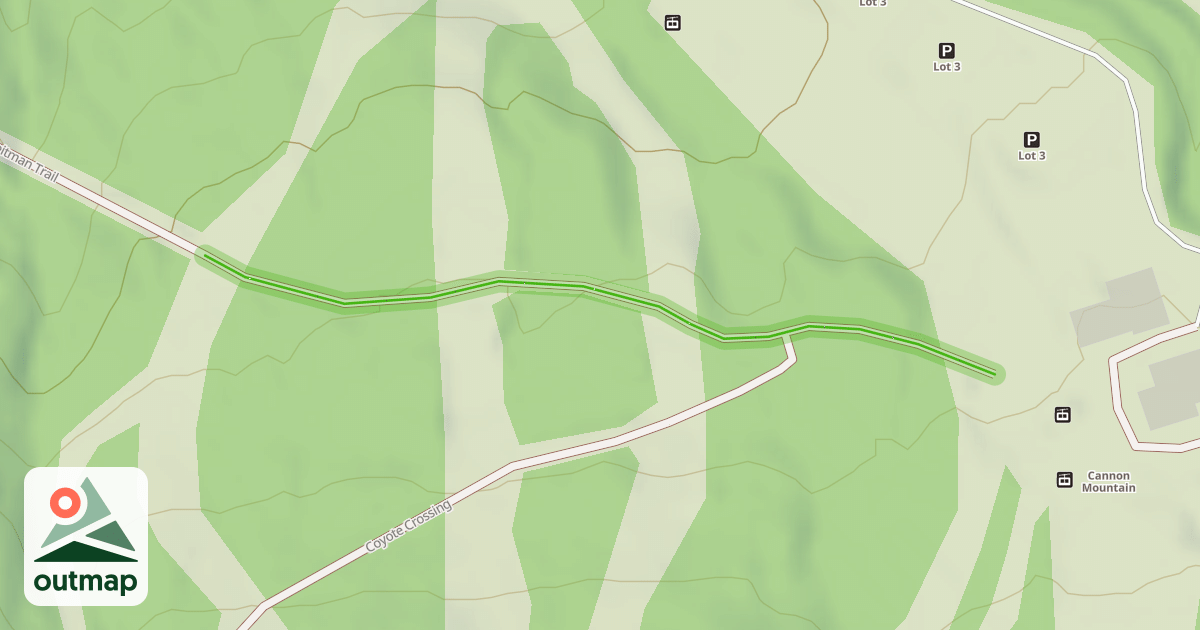 Map of Fleitman Trail
