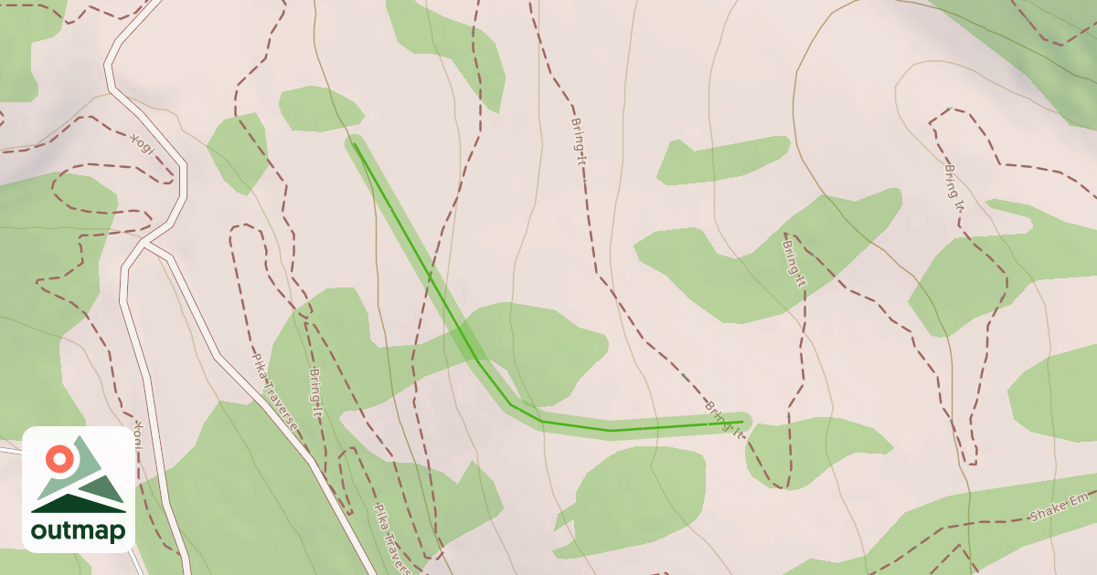 Map of Pie Highwsay