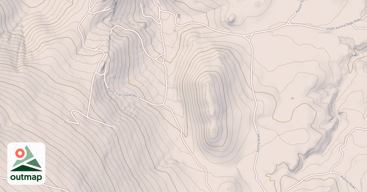 Map of RUINS TRAIL